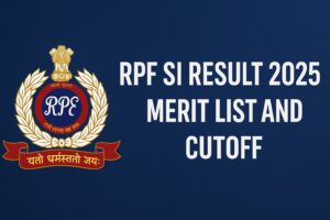 RPF SI रिजल्ट