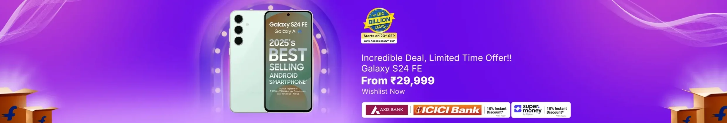 Big Billion Days samsung s24 price drop