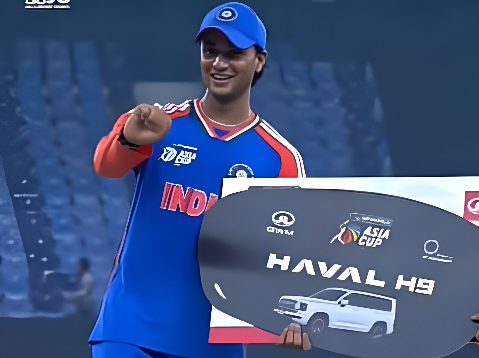 Haval H9 Player of the Tournament Abshek Sharma
