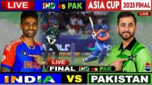 India vs Pakistan Asia Cup 2025 Final LIVE