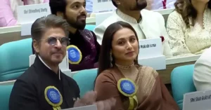 shahrukh khan and rani mukherjee national award