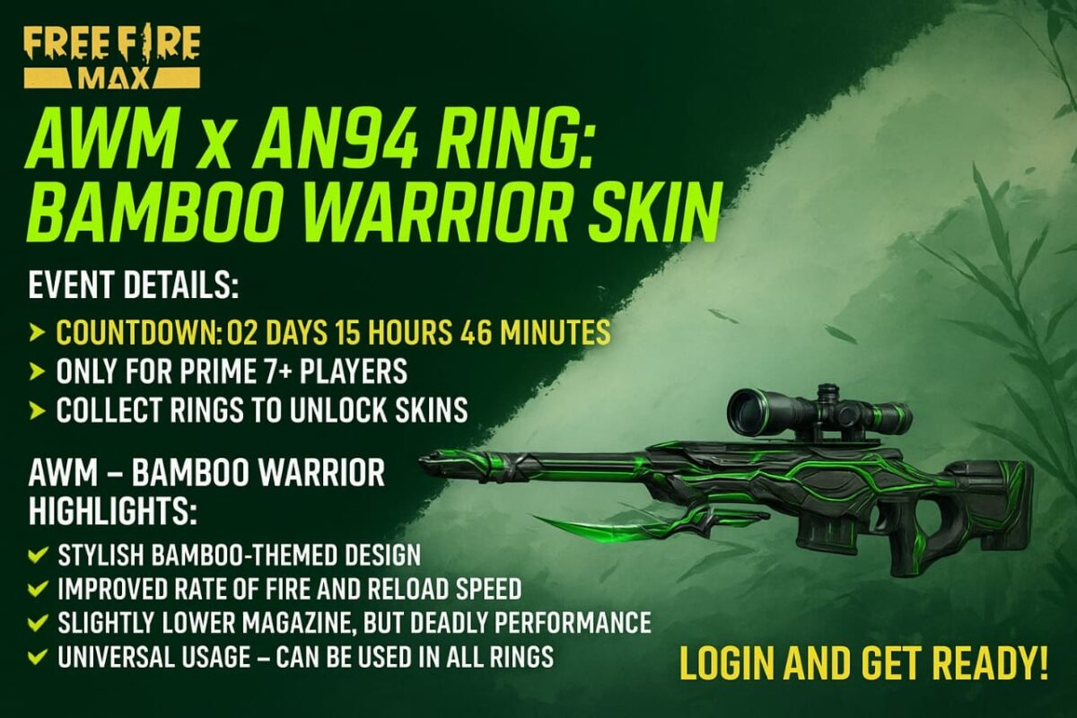 AWM x AN94 Ring: Bamboo Warrior