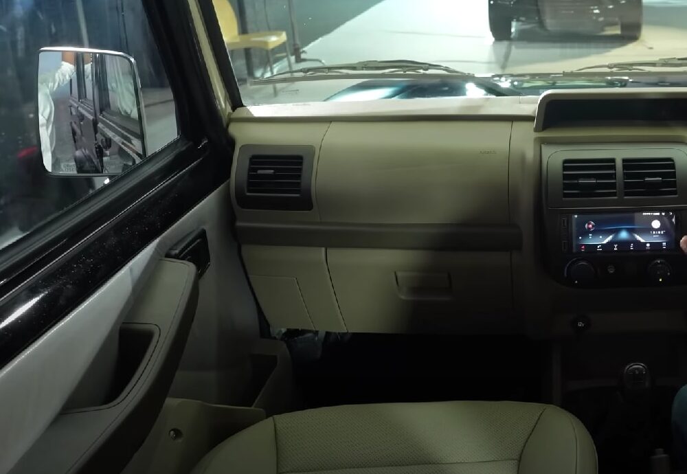 New Mahindra Bolero Interior
