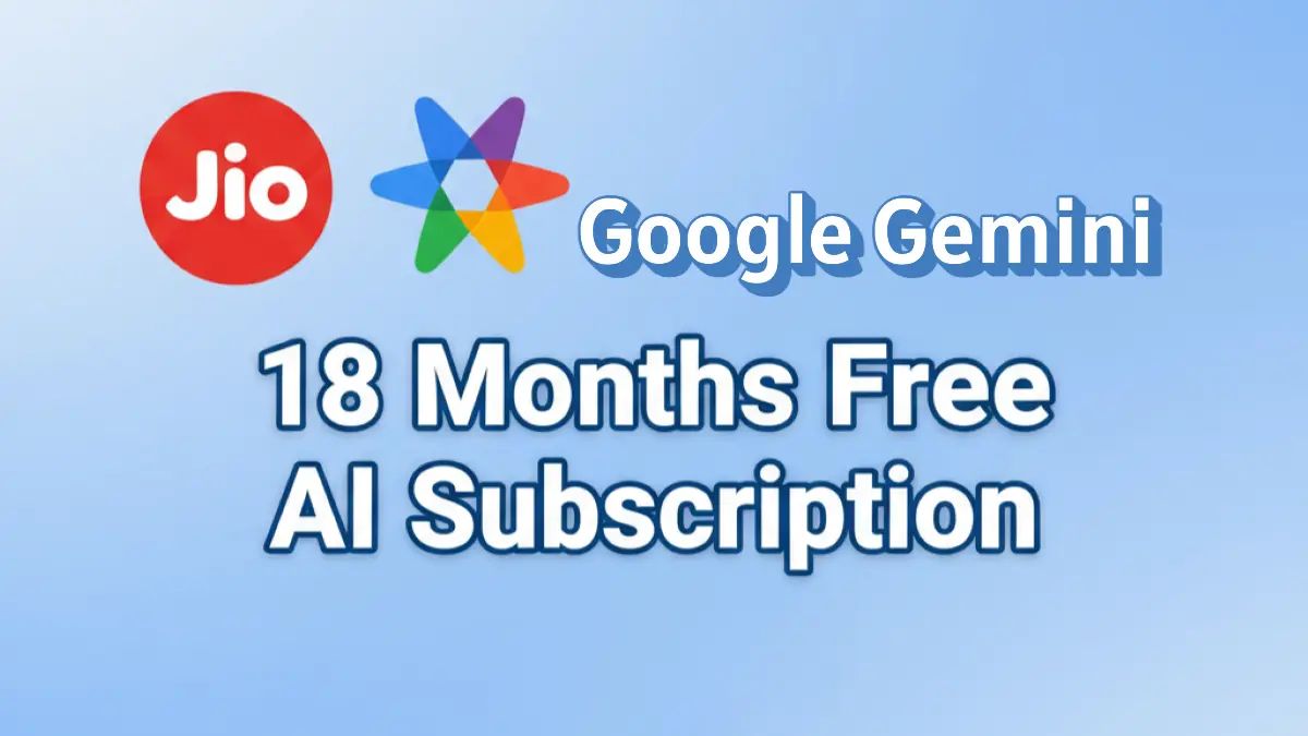 Jio Google Gemini Offer Free