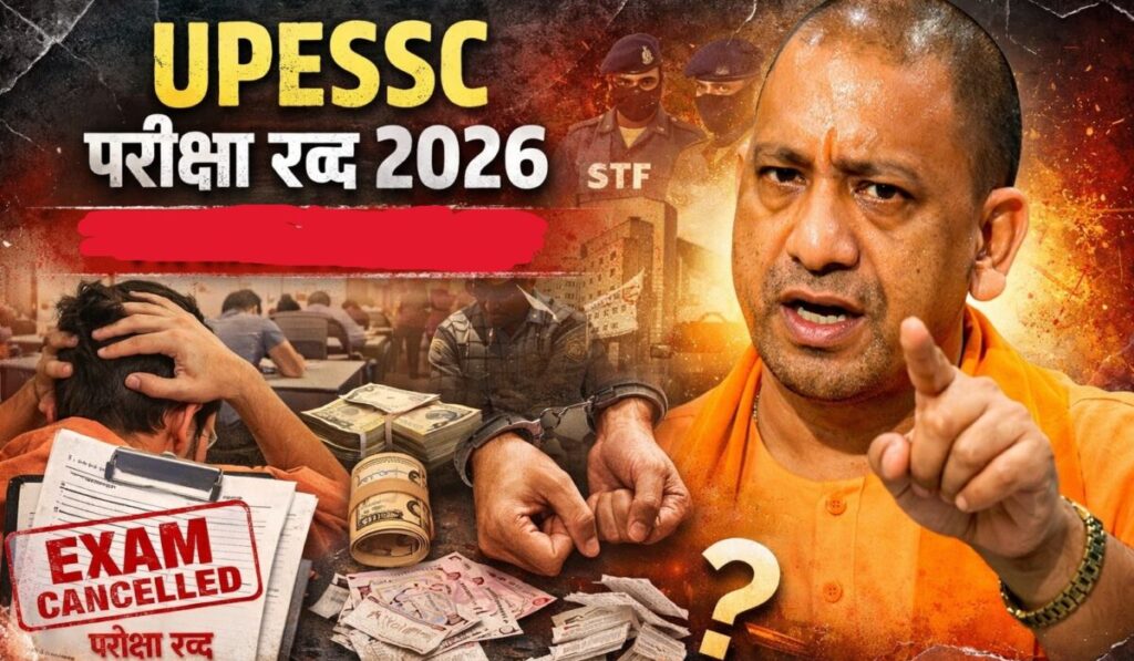 UPESSC परीक्षा रद्द 2026