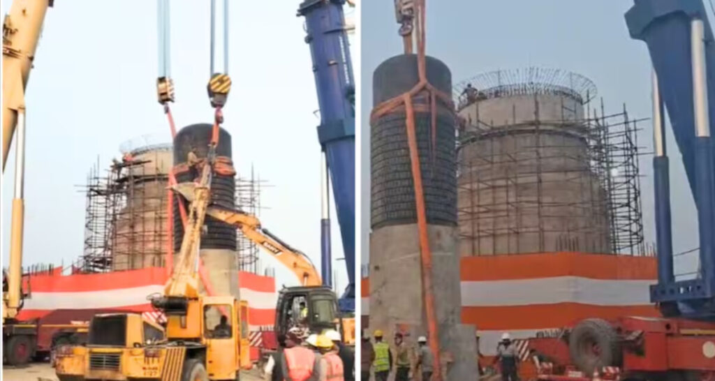 विराट रामायण मंदिर में ऐतिहासिक शिवलिंग स्थापना